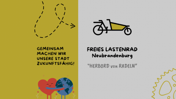Screenshot von der Spendenaktion für das Lastenrad