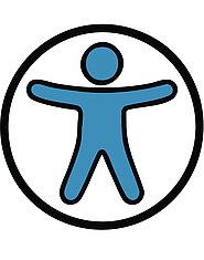 Umriss von einem Mensch