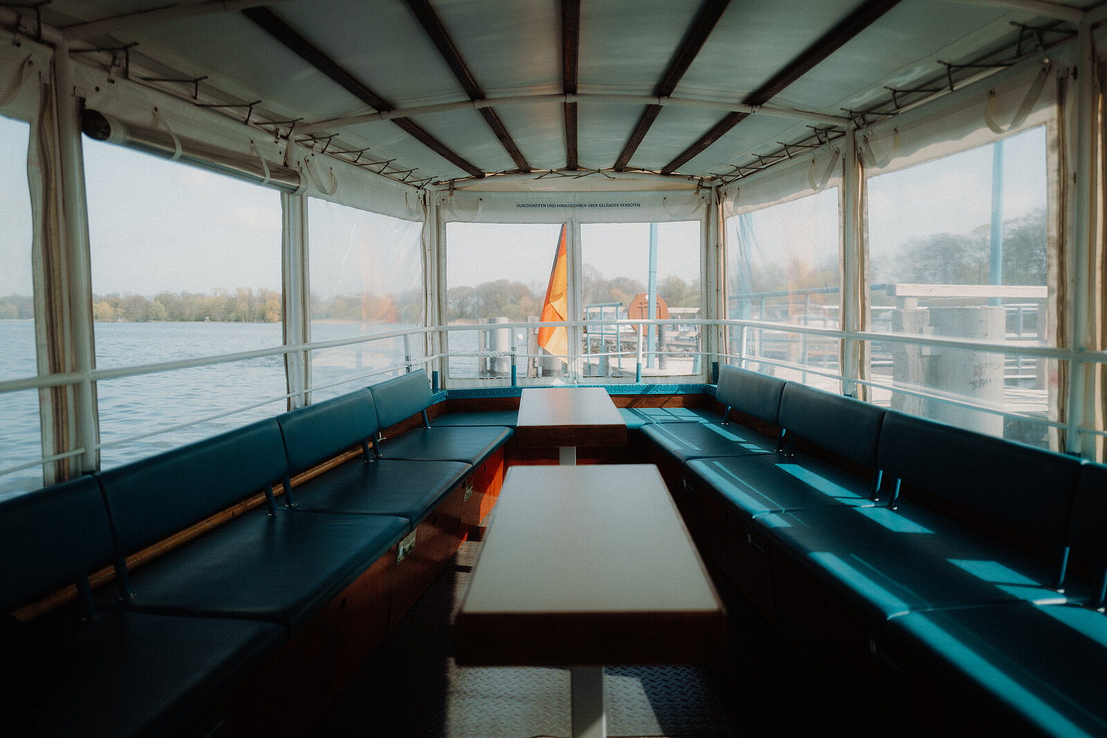 Kajüte des Schiffes