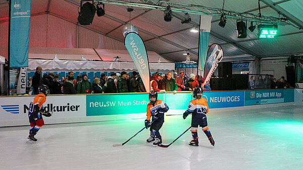 Eishockey in der neu.sw Eislaufhalle