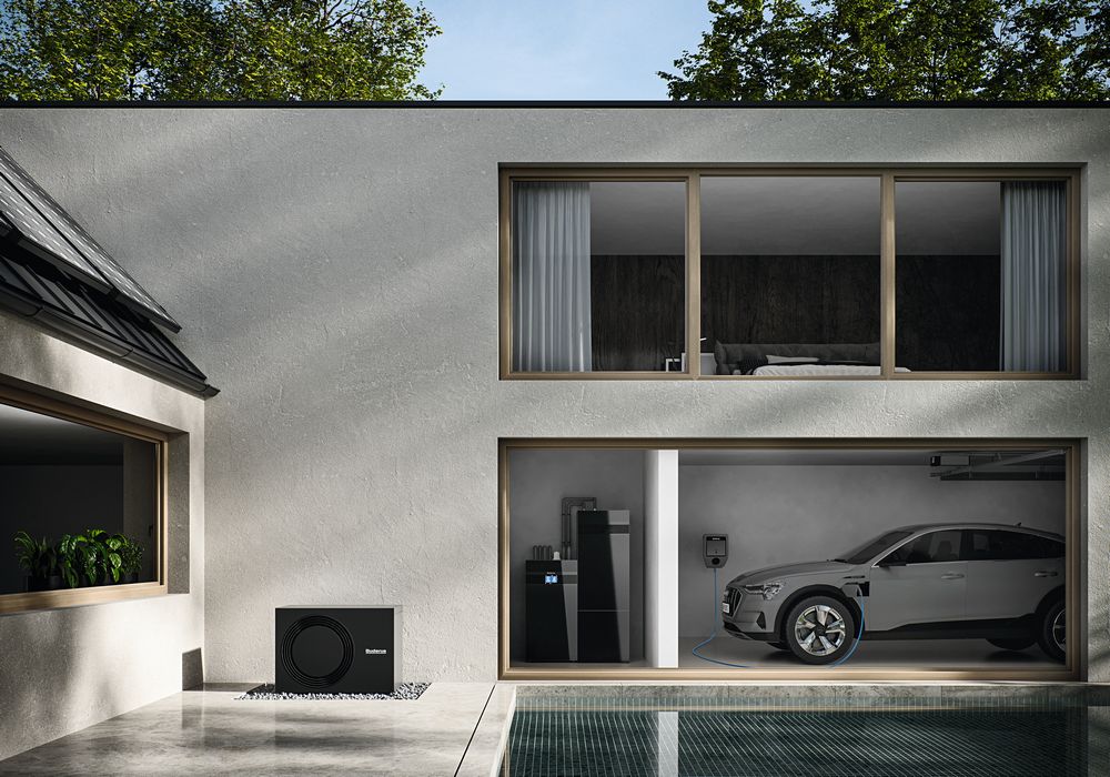 Einfamilienhaus mit Energielösungen - Wallbox, Wärmepumpe